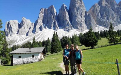 Camminata sulle dolomiti